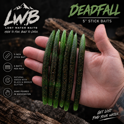 Deadfall – 5" Stick Baits | Lost Water Baits
